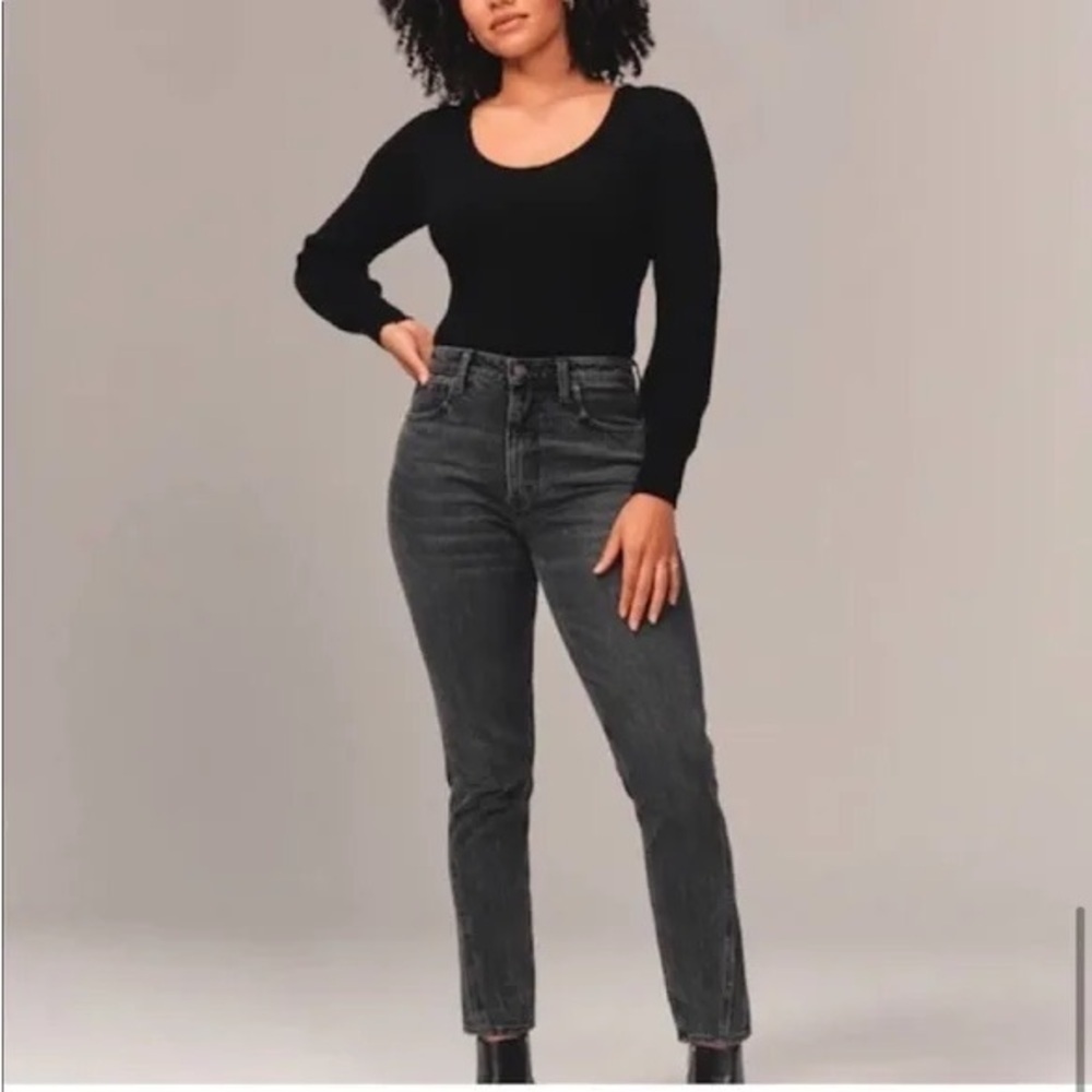 Abercrombie & Fitch Black High Rise Jeans